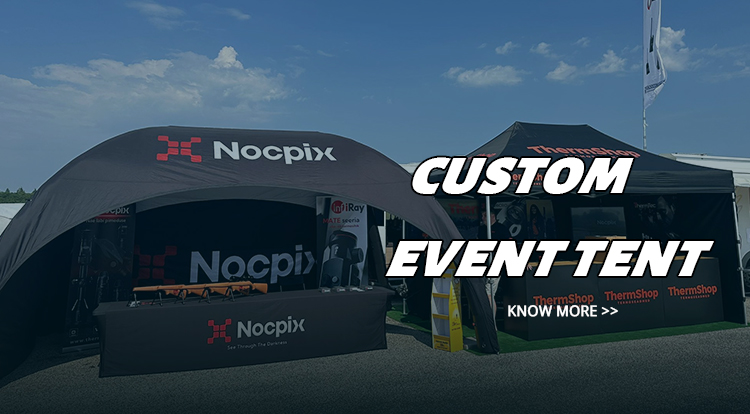 custom event tent app