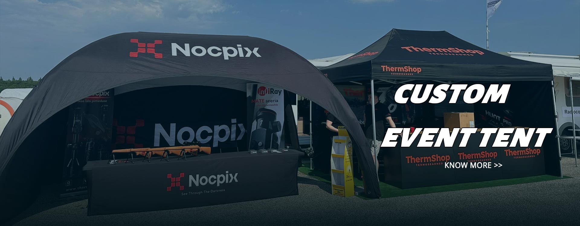 custom event tent in Lithuania