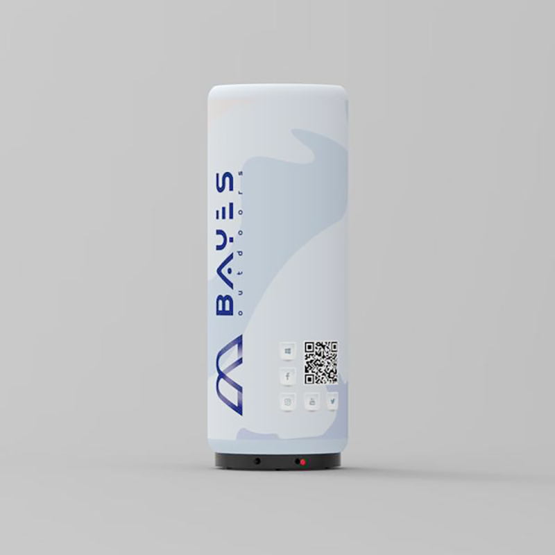 Can-shaped Inflatable Pillar