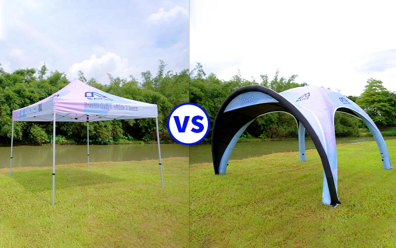 Inflatable Tents vs Aluminum Frame Tents：Key Differences.jpg