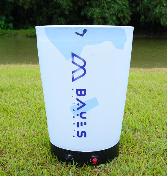 Inflatable Tapered Cocktail Table