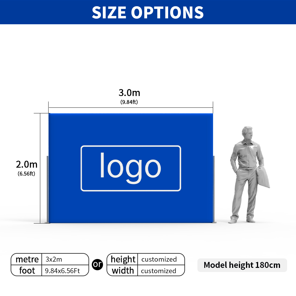 inflatable display board size