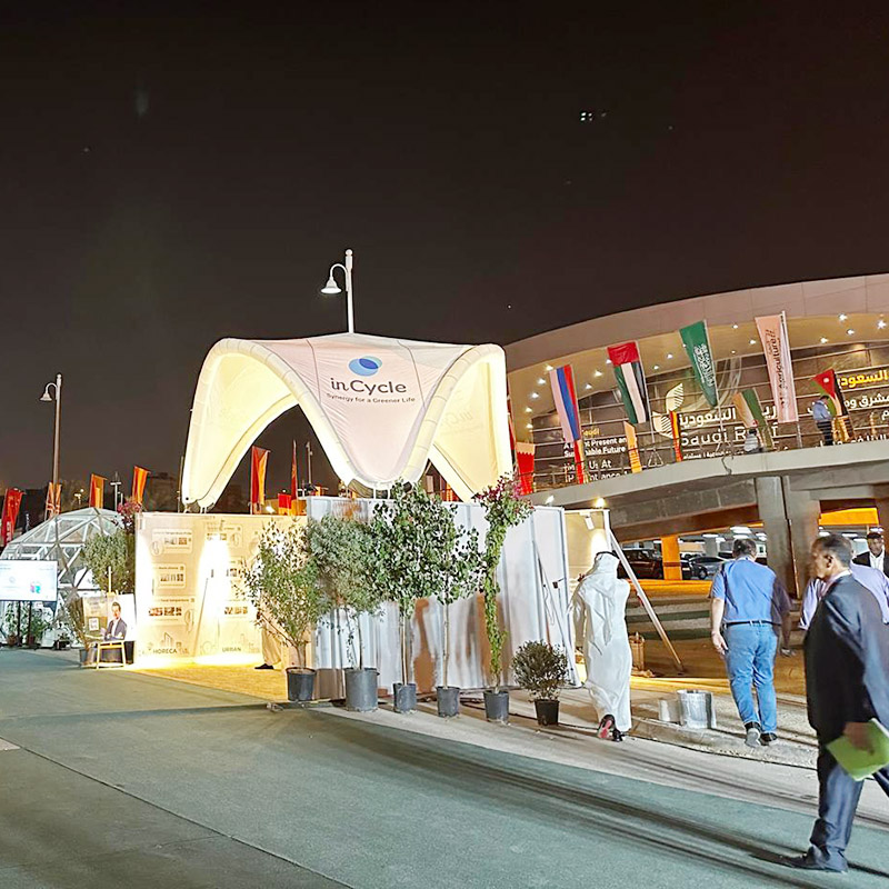 V-shaped Inflatable Tent