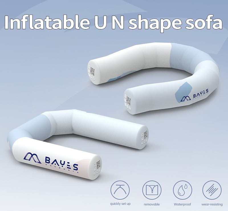 U-shaped Inflatable Sofa