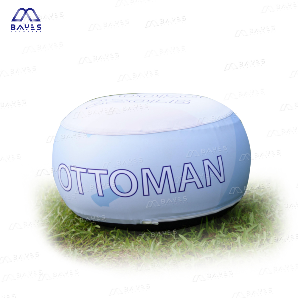 custom inflatable ottoman