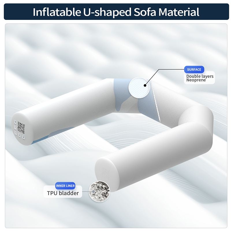 U-shaped Inflatable Sofa