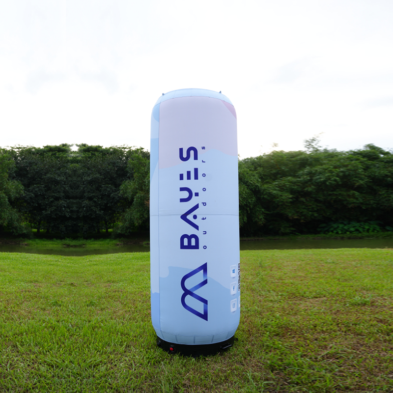 Can-shaped Inflatable Pillar
