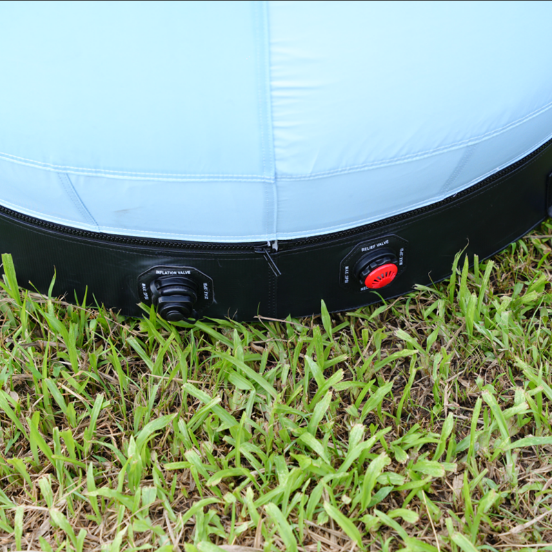 Can-shaped Inflatable Pillar