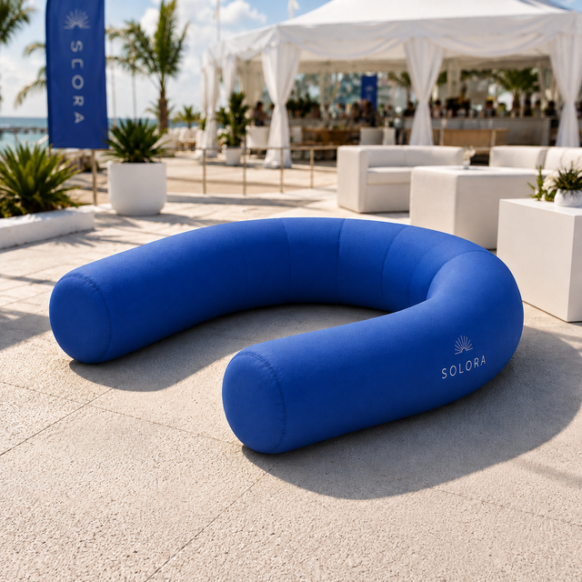 U-shaped Inflatable Sofa