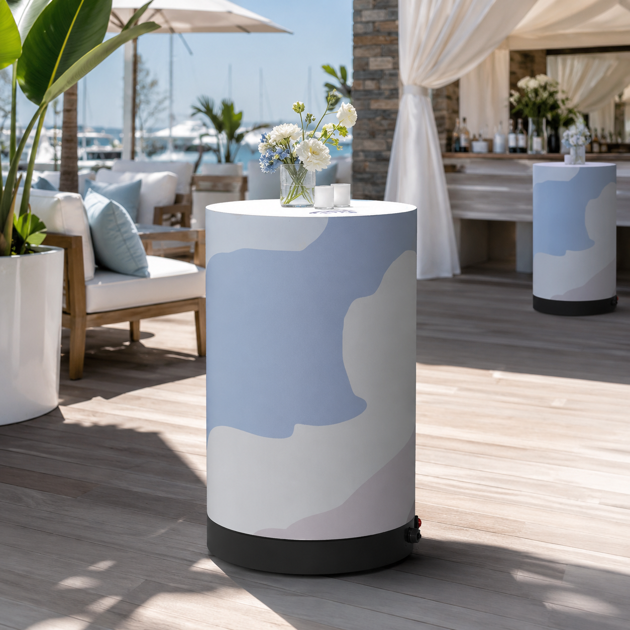 Straight Cocktail Table