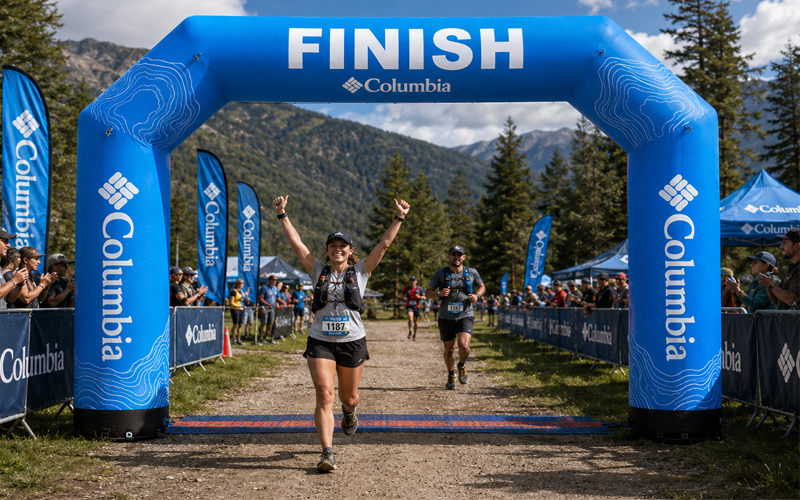 How Inflatable Arches Increase Visibility at Marathon Events