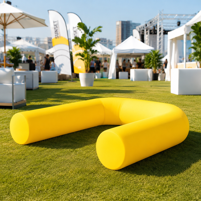 N-shaped Inflatable Sofa