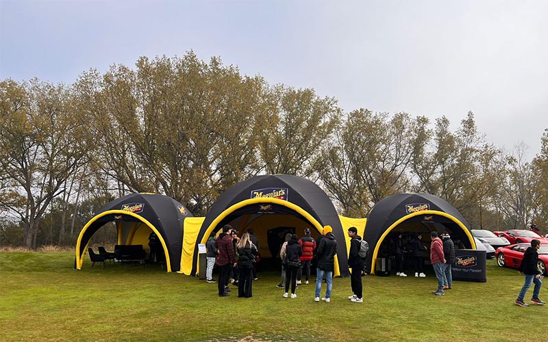 Custom Printed Inflatable Tents for Brand Activation Events