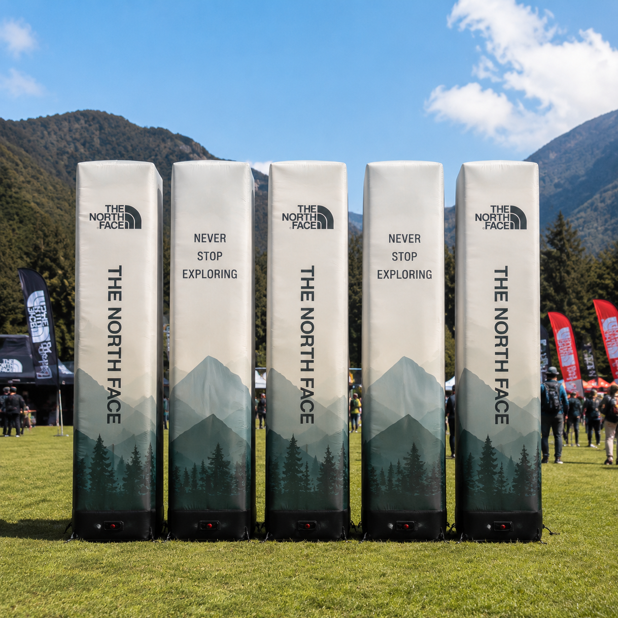 Inflatab Advertising Pillars 