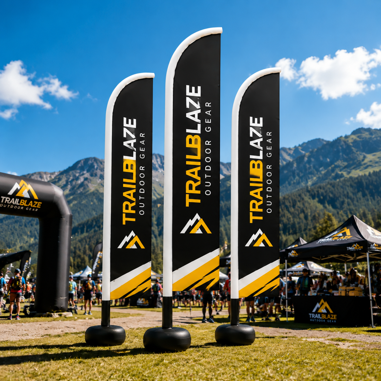 Inflatable Advertising Flag