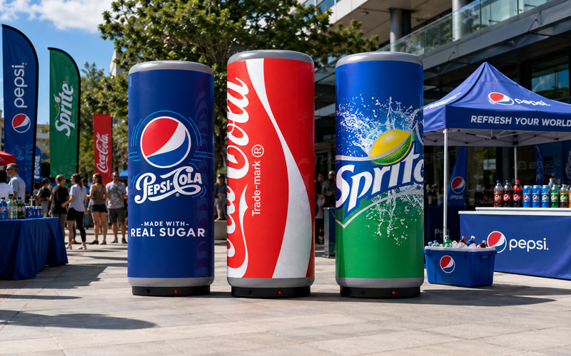 inflatable advertising can&bottle